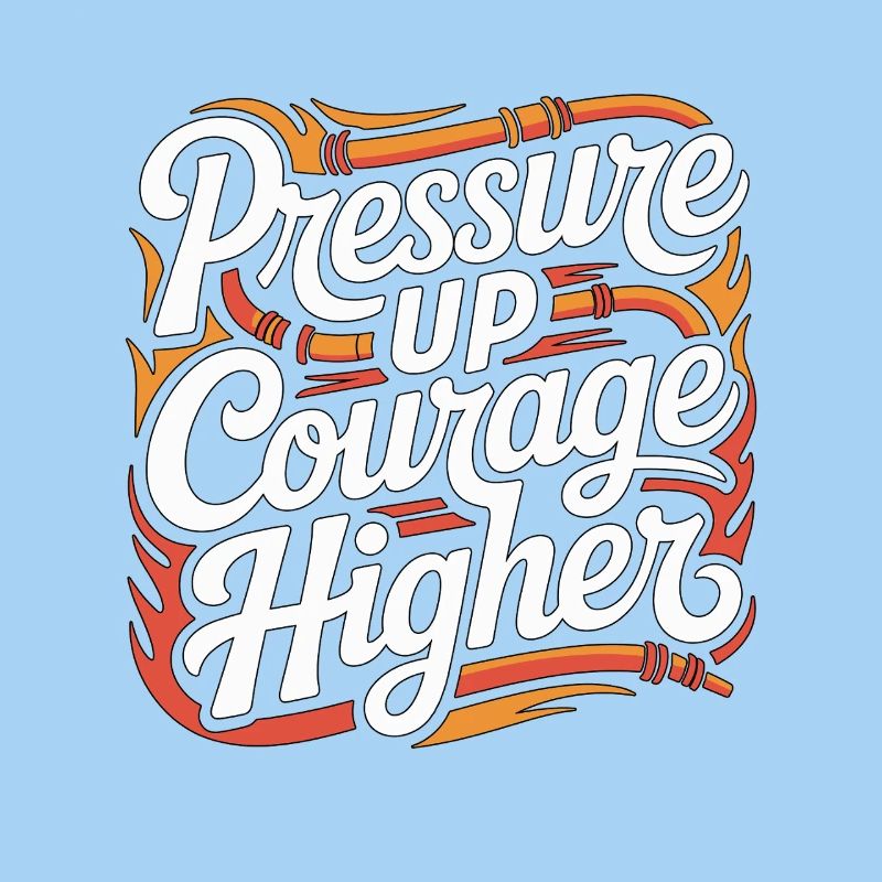 Fire Engineer Pressure Up Courage Fire Department