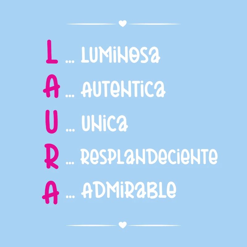 Laura Personalized Name