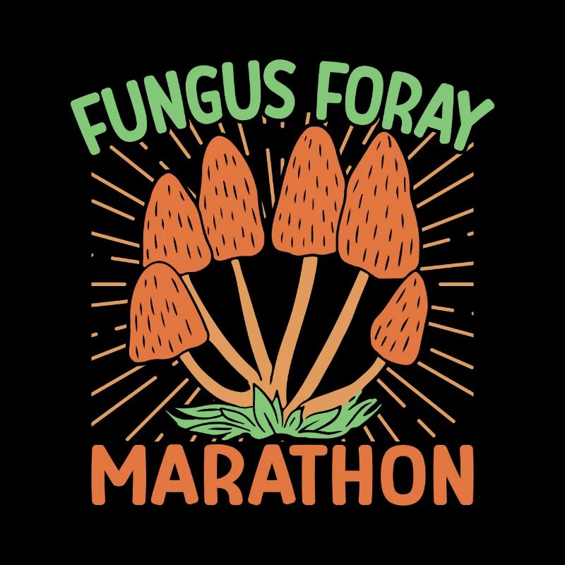Marathon de champignons chasseur de champignons