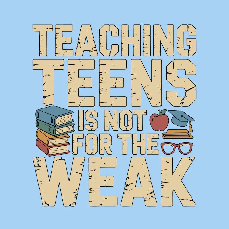 Enseignant de lycée enseignant aux adolescents