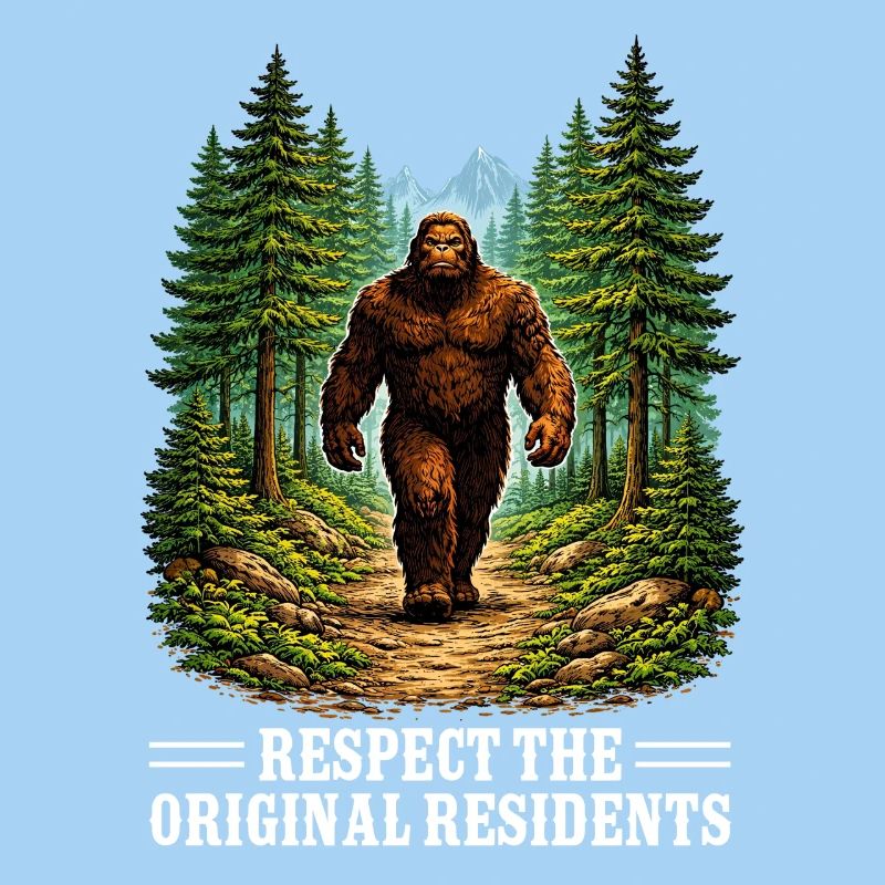 Bigfoot, Sasquatch, yéti, créatures cryptides, grand pied.