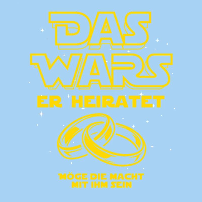 JGA Das Wars. Er heiratet - Eheringe