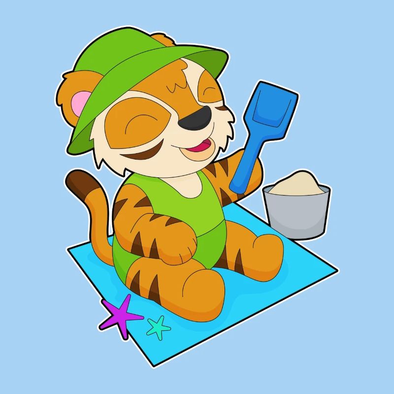 Été de sable de Tiger Beach