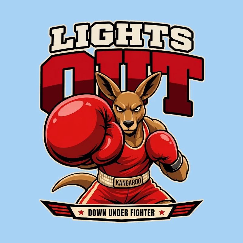 Kangaroo Knockout – Lights Out Boxing