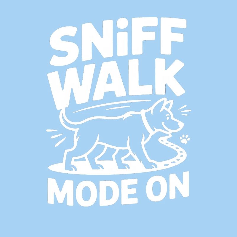 Sniff Walk Mode On Hund Nasenarbeit Spaß