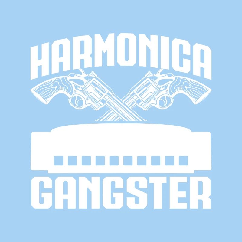 Harmonica Musican Gangster Harmonica