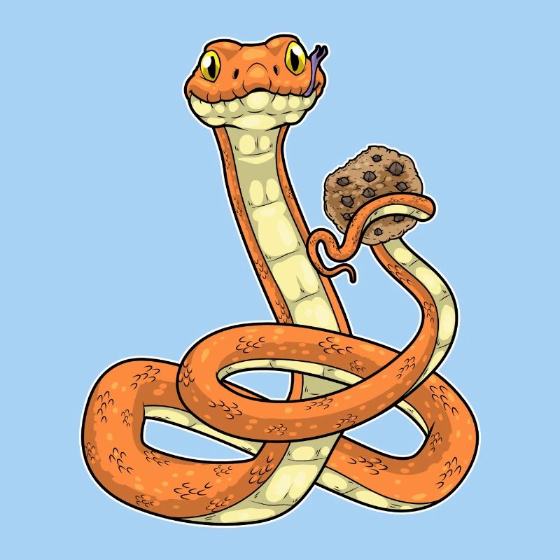 Snake Cookie