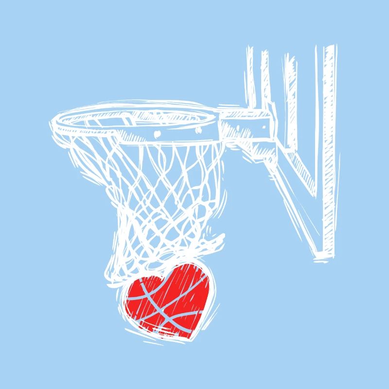 Herz-Hoop-Dunk