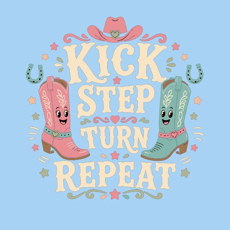Kick Step Turn Repeat