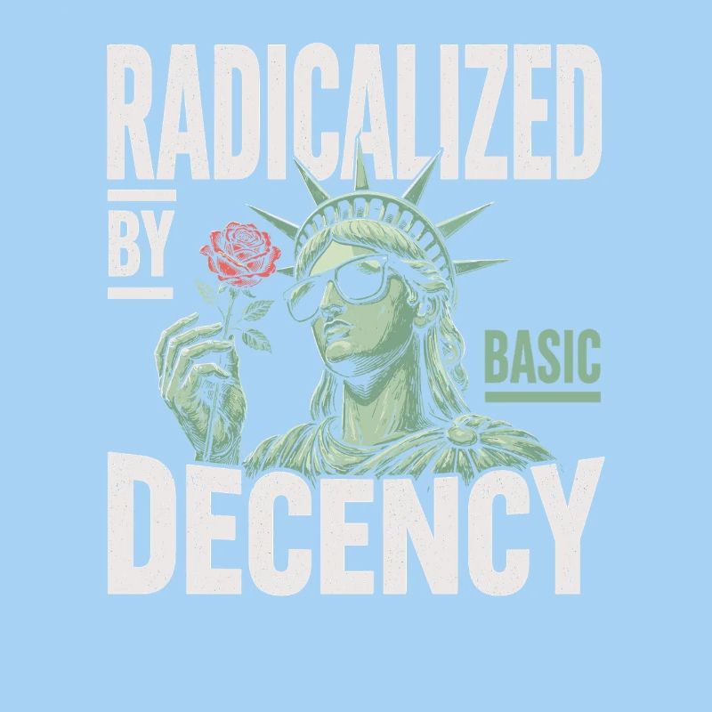 Radicalized by Decency Statue