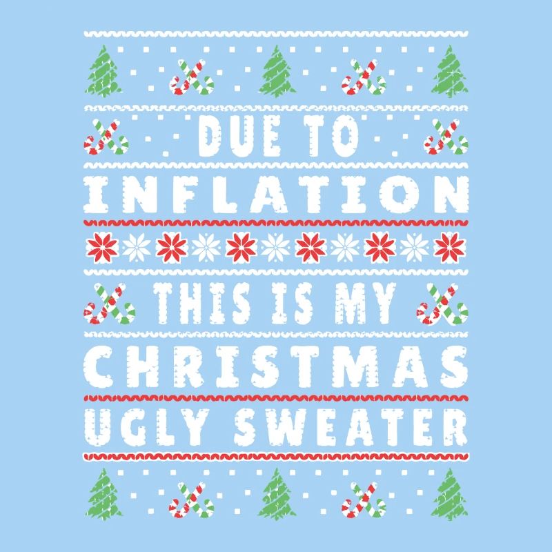 Inflation Weihnachten Hässlicher Pullover