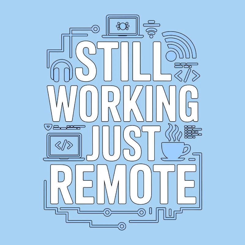 Remote Developer Still Working Remote Tech Worker