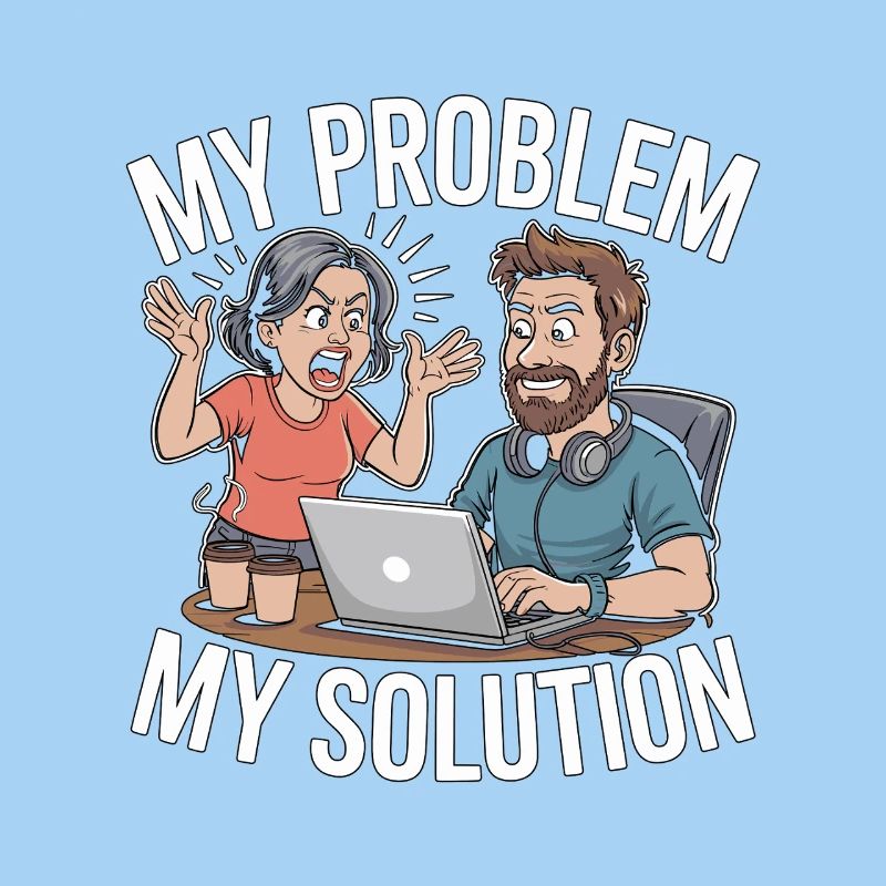Remote Developer My Problem My Pictogram Dad Mom