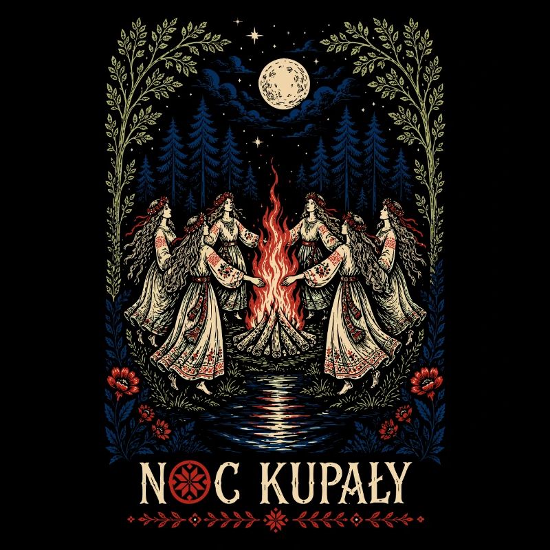 Noc Kupaly Fire Dance