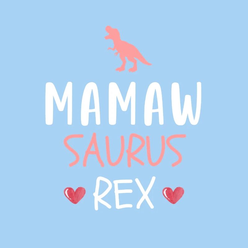 Mamawsaurus Rex Niedliche Mamaw Dinosaurier-Oma Mutter