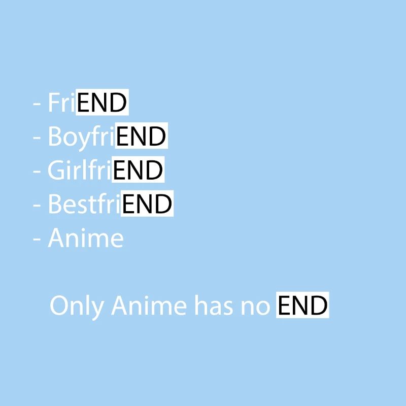 Seul l’anime n’a pas de fin