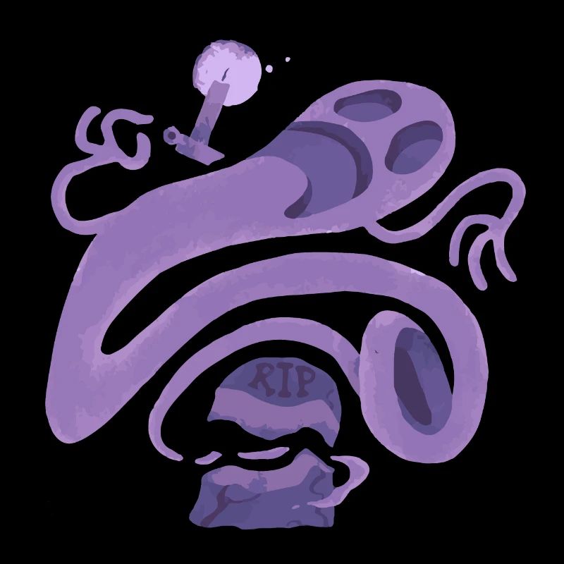 Crazy ghost escapes from grave