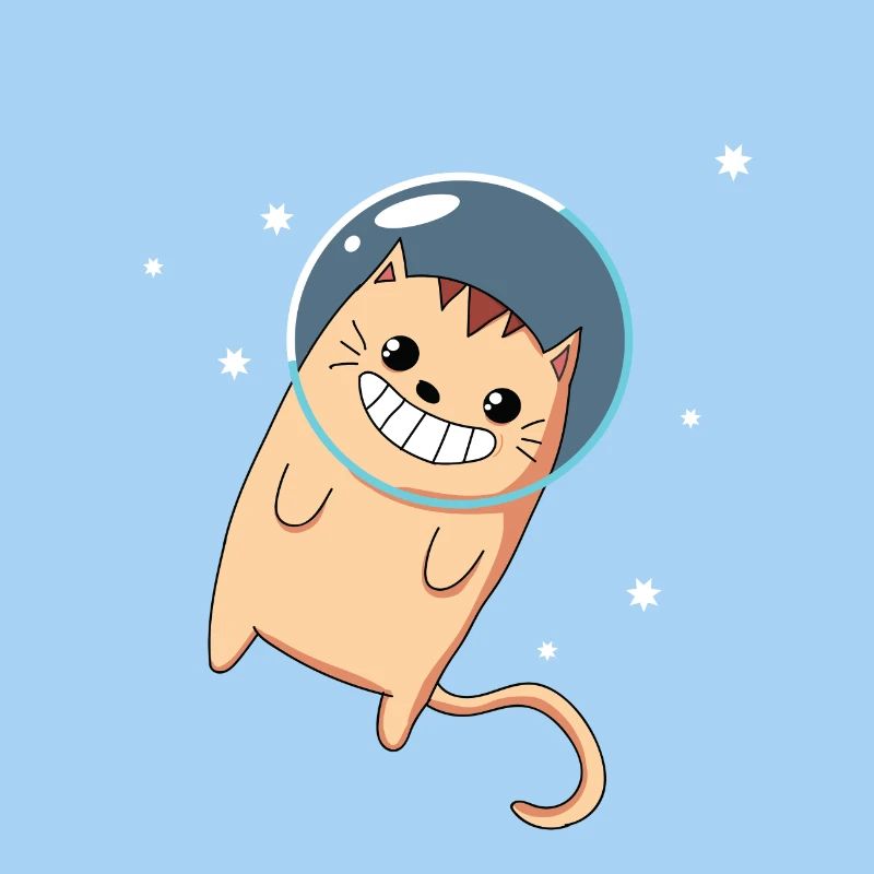 Cat - Outer Space - Kitten - Outer Space