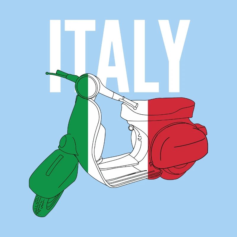 Roller - Italien - Flagge - Land