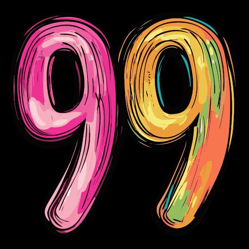 Bande dessinée à 99 chiffres