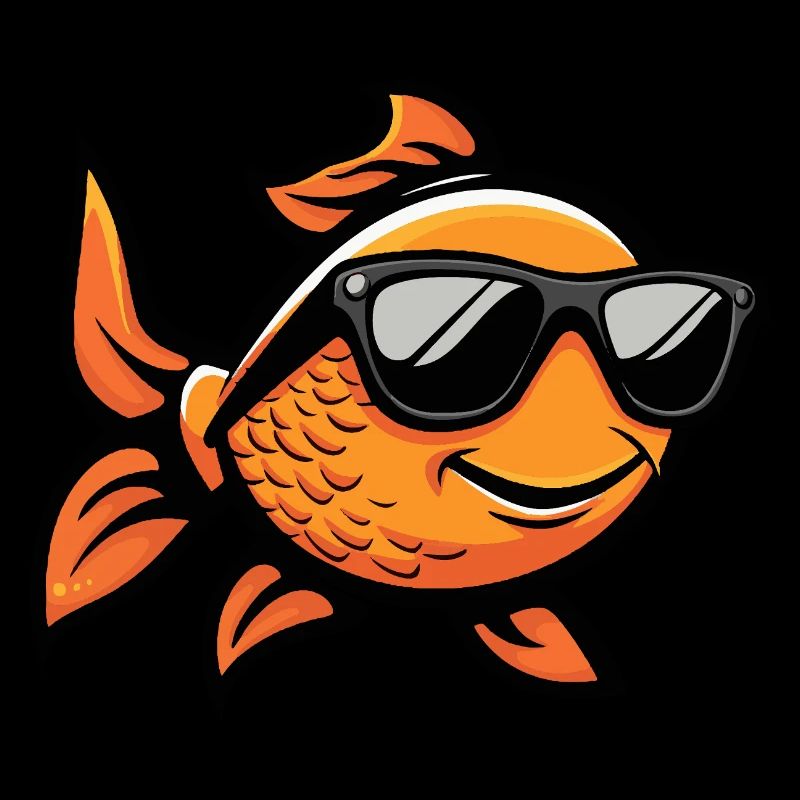 Goldfish Cool Animal