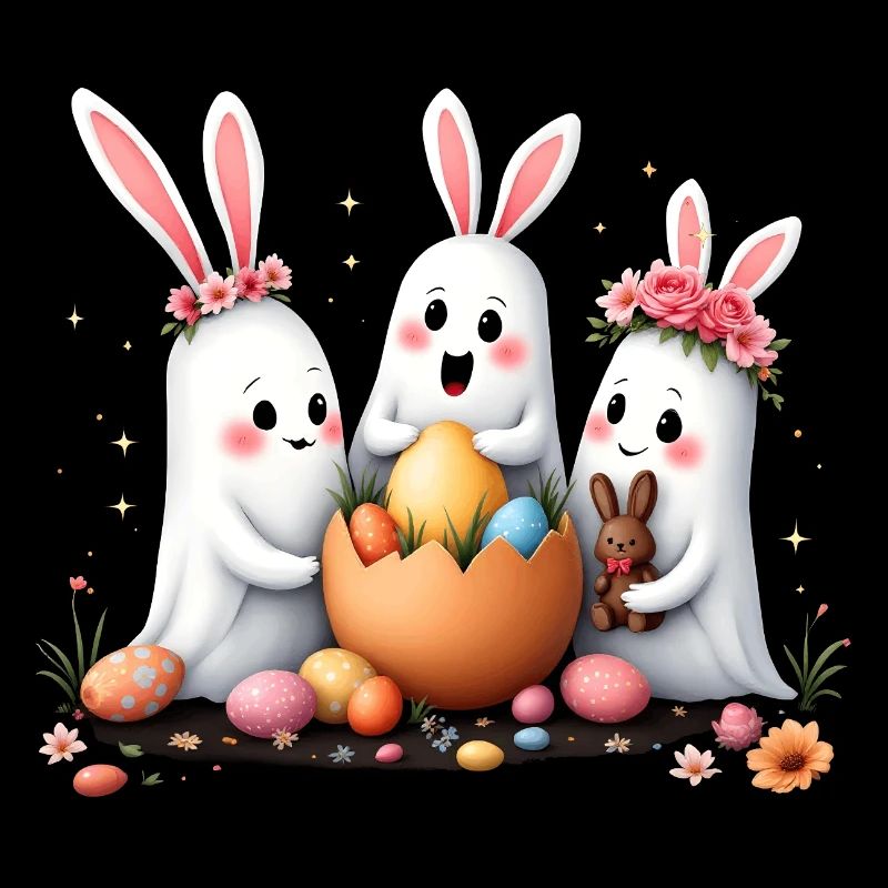 Bunny Ghosts