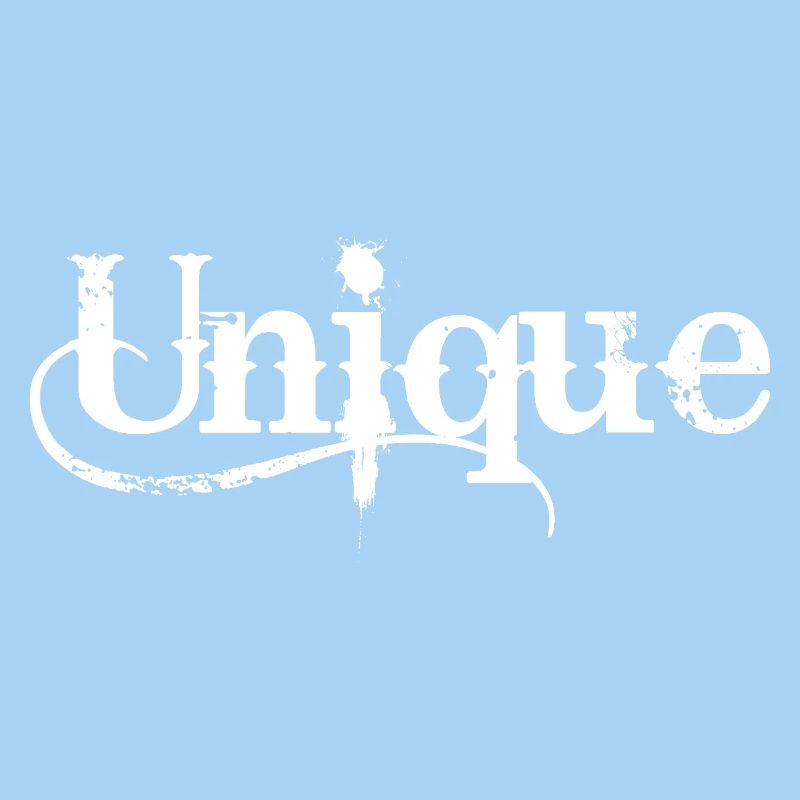 Unique Einzigartig Unikat Selbstwert Einzig Artig