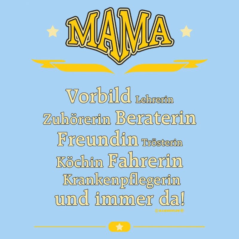 Mama Vorbild Muttertag RAHMENLOS®