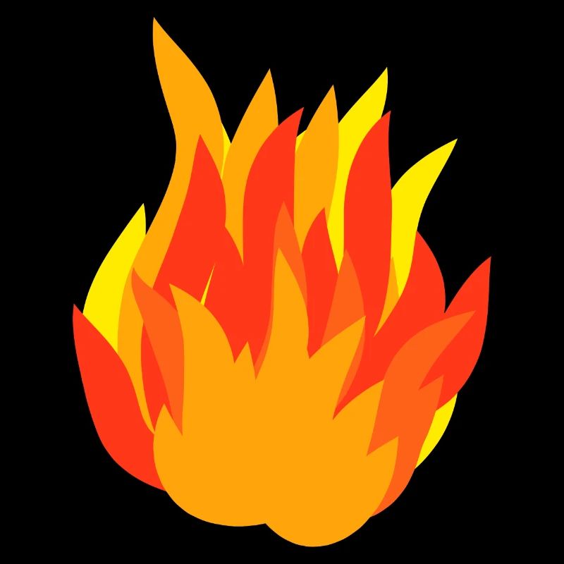 Fire Flame of a Campfire, Gift Idea