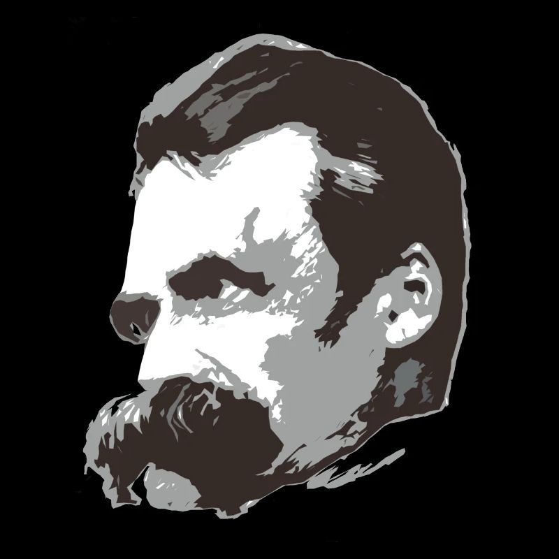 Nietzsche (3farbig)