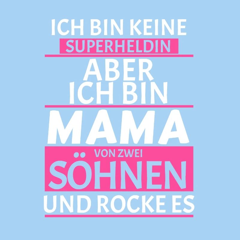 Mama von zwei Söhnen