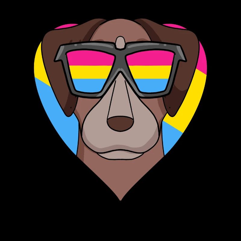 Pansexual Pointer Dog Gift