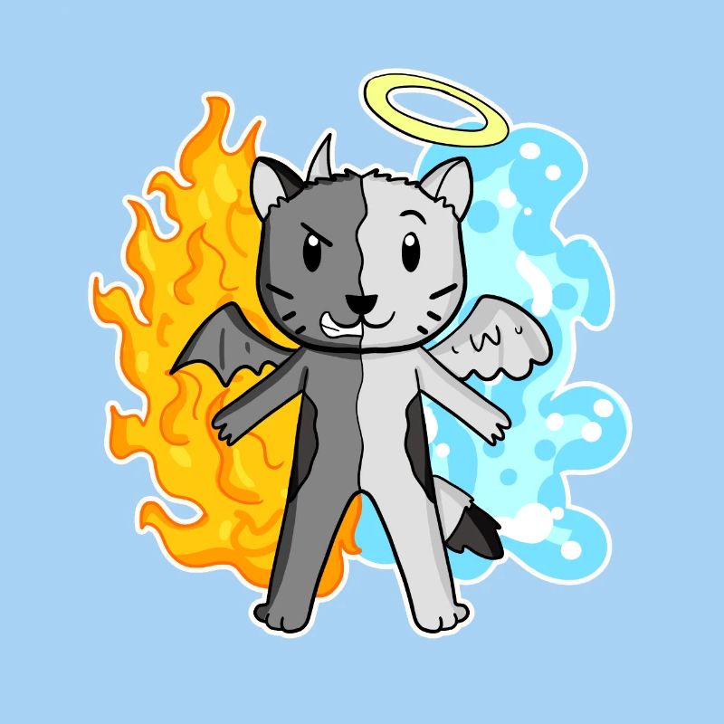 Chat Cat Breed Devon Rex - Ange et Diable