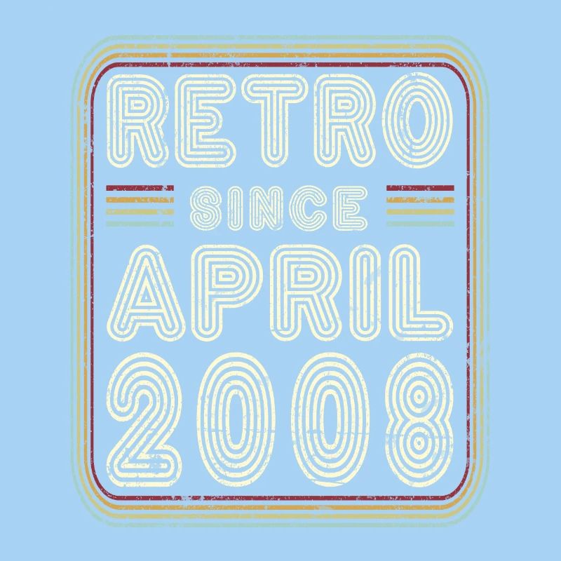 Birthday April 2008 Retro Gift