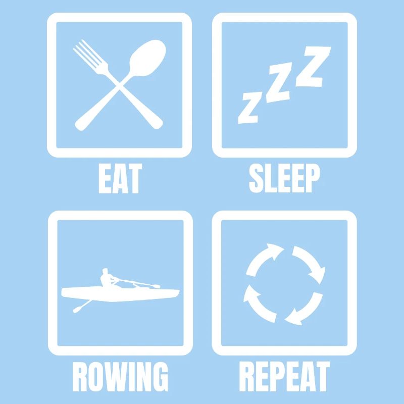 Eating, sleeping, rowing, repeating