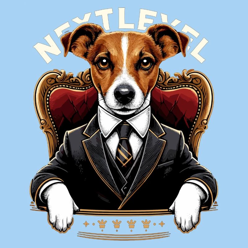 Jack Russell Terrier Suit Next Level Gift