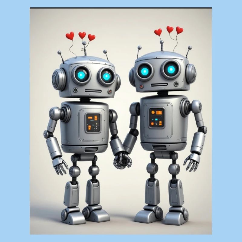 Roboter Pärchen