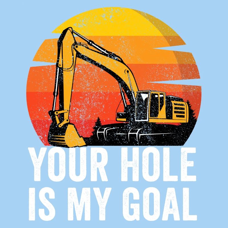 Excavator Construction Worker