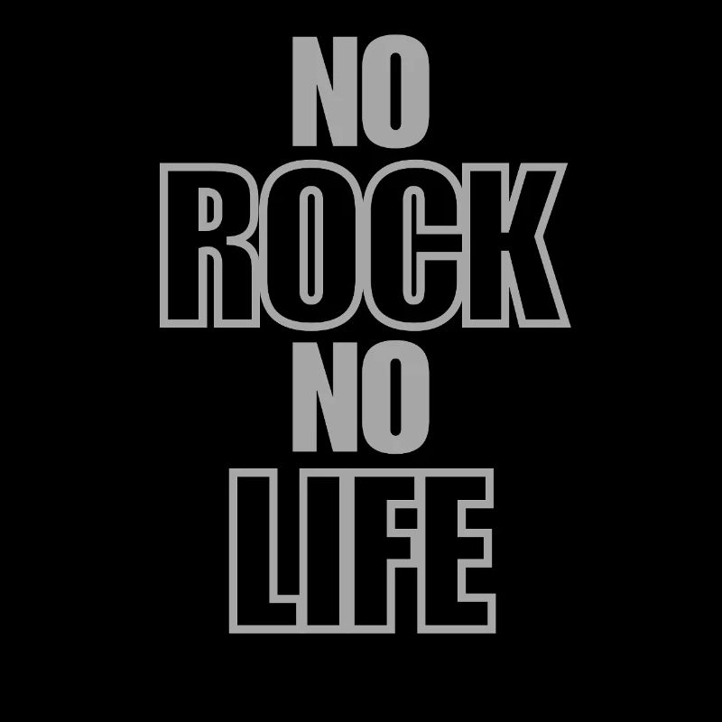 No Rock No Life - Coole Sprüche