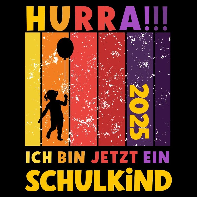 Shirt Einschulung Schulkind 2025 Luftballon