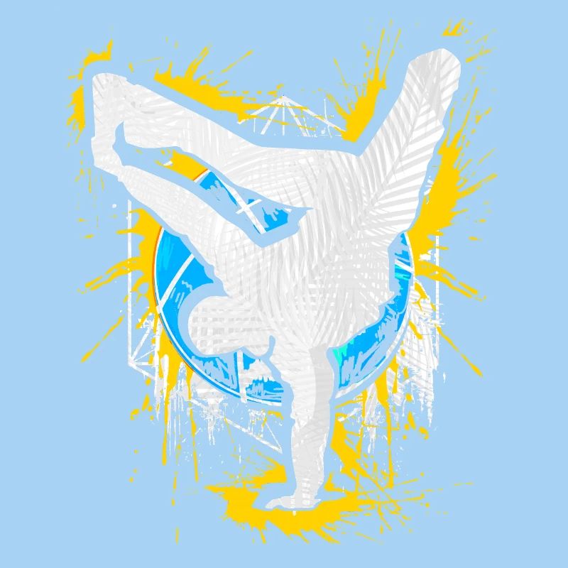 Breakdance Handstand Bboy - B-Boying Breakdancer