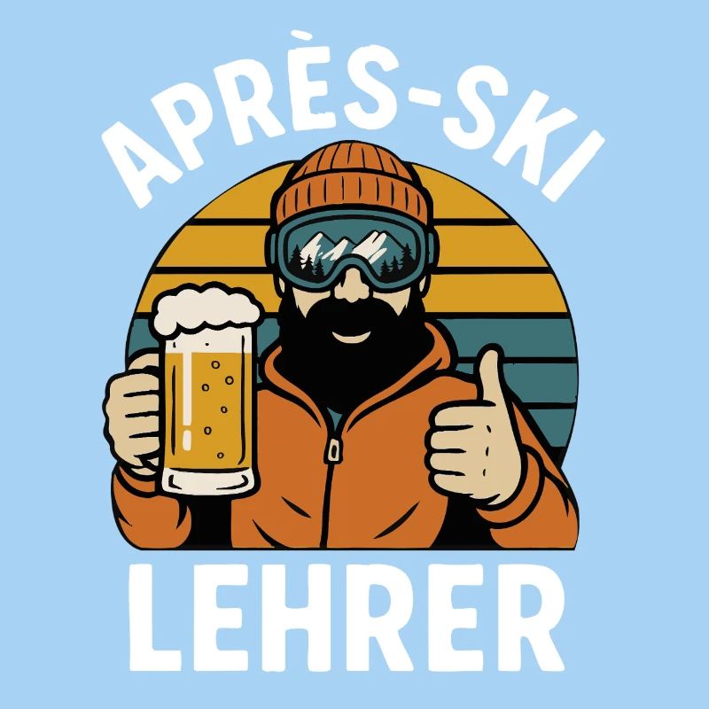 Après-Ski Instructor – Funny Ski Instructor Saying