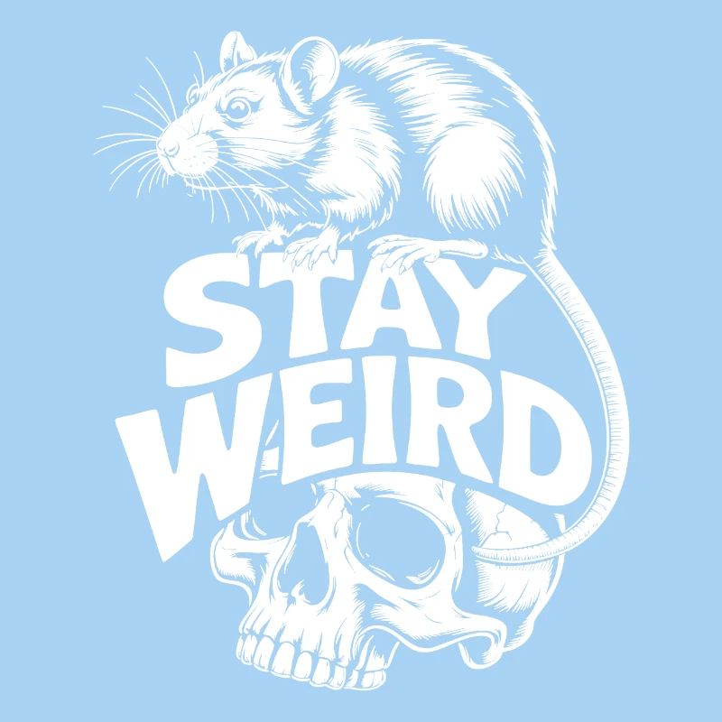 Reste Rat Crâne Bizarre