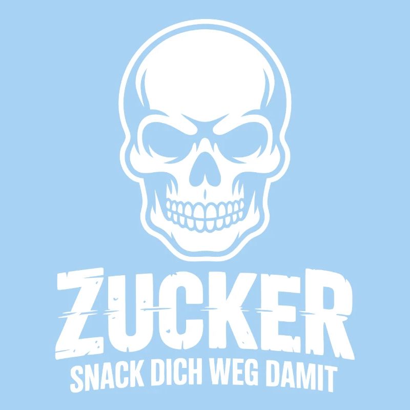 Zucker Schädel Snack Design