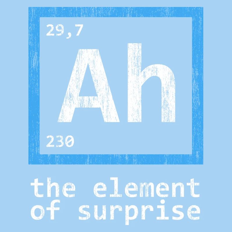 Ah, élément du tableau périodique surprise