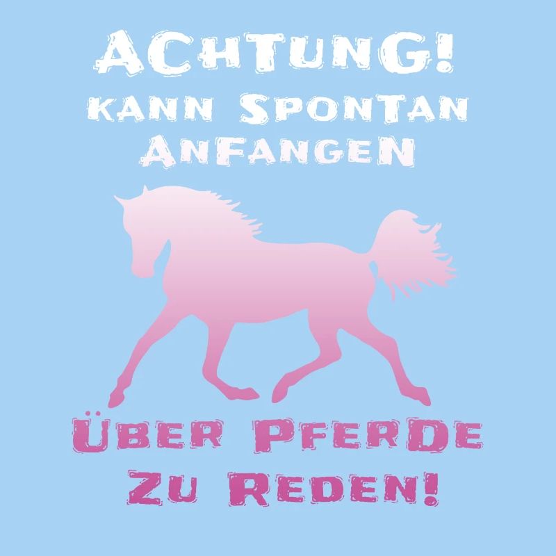 Pferde Reiterin Lustiger Spruch