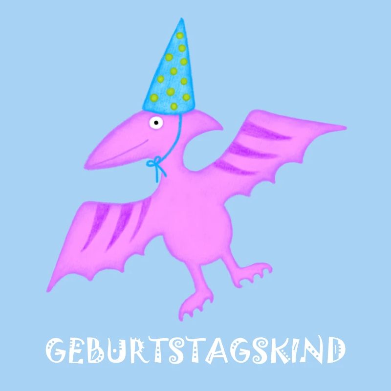 Anniversaire Garçon Ptéranodon Ptérosaure Dinosaure