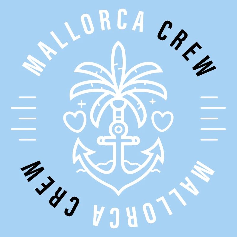 Mallorca Crew Anker Palme Herz