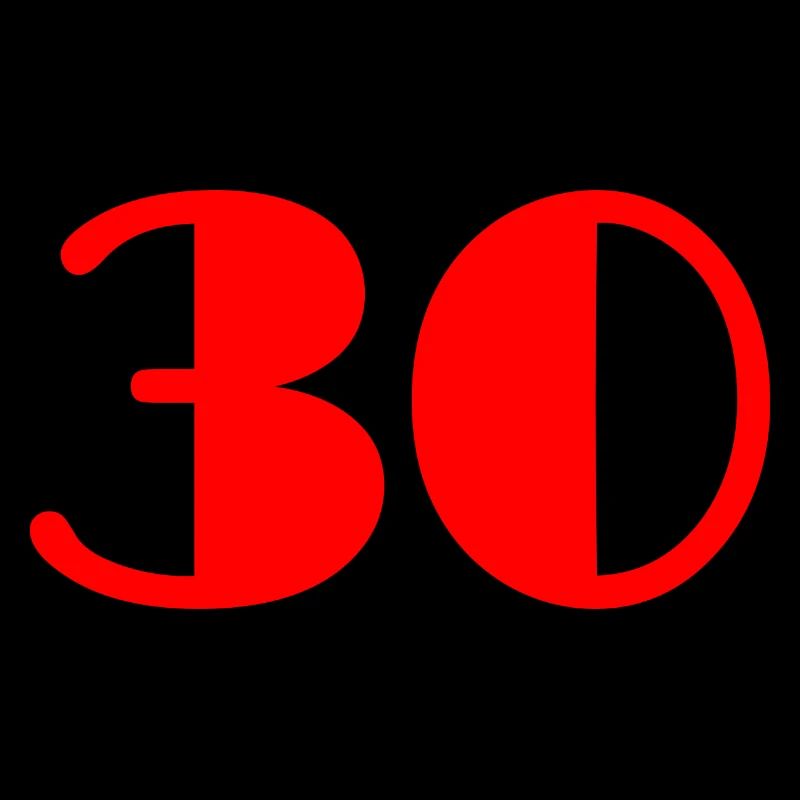 30. 30 ANNI. 30° ANNIVERSARIO. COMPLEANNO 30 ANNI.