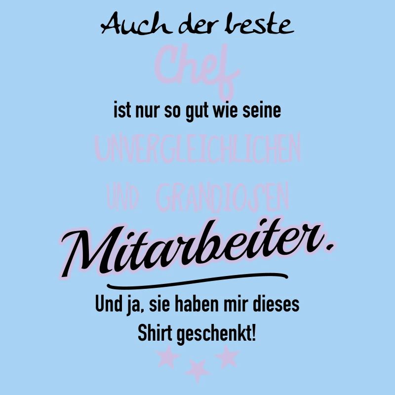 bester Chef grandiose Mitarbeiter
